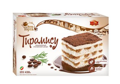 Торт Черёмушки Тирамису 0,43кг