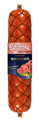 Колбаса в/к Вязанка Сервелат Финский в/у вес