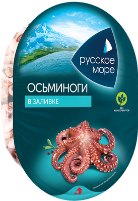 Мясо осьминога Русское море в заливке 180г