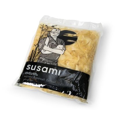 Имбирь маринованный SUSAMI белый П/П 1,25кг, Китай
