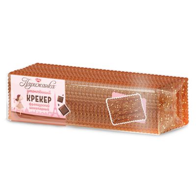 Крекер Сладкая Слобода Парижанка Французский шоколадный 365г