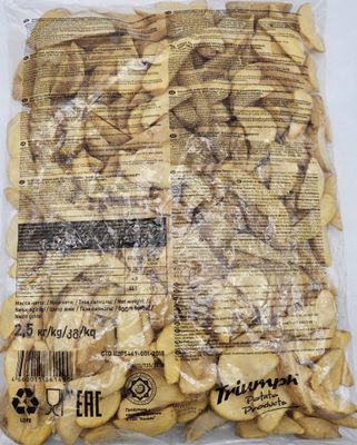 Картофельные дольки TRIUMPH TRW12 с кожурой без специй пакет 2,5 кг