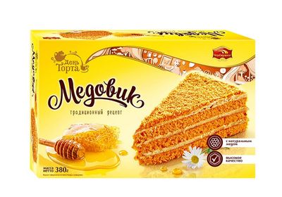 Торт Черёмушки Медовик 0,38кг