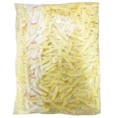 Картофель фри FEAST GOURMET 10*10мм зам пакет 2,5кг