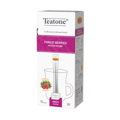 Лесные ягоды TEATONE, 12*(15шт*2г) Лесные ягоды TEATONE, 12*(15шт*2г)