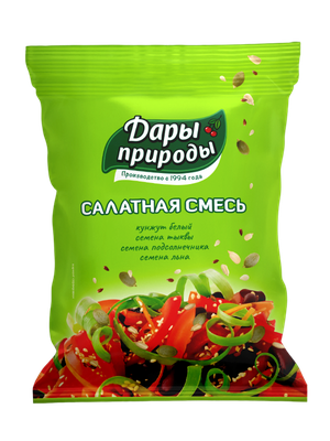Салатная смесь Дары Природы с кунжутом 150г