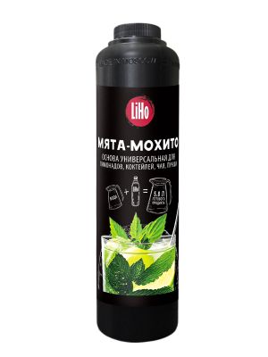 Основа для напитков LihoМята-Мохито бутылка ПЭТ 0,8л