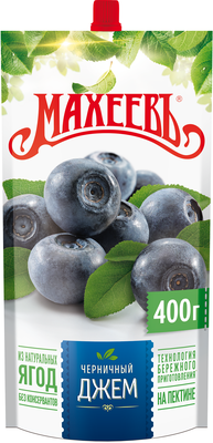 Джем Черничный Махеевъ 400г