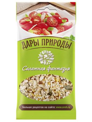 Смесь Дары природы салатная с кунжутом 30*50г