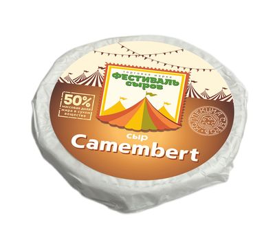 Сыр Фестиваль сыров Камамбер (Camembert) мдж 50%