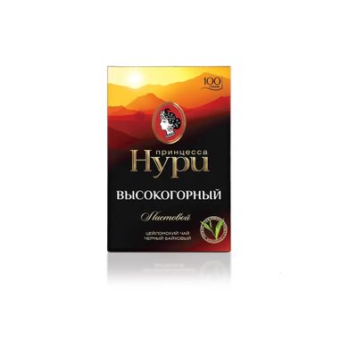 Чай черный Принцесса НУРИ Высокогорный, листовой, 100г