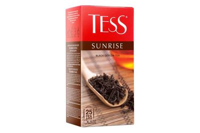Чай Tess Sunrise Черный цейлонский в пакетиках, 1,8г*25п