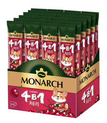 Напиток коф. Монарх Черри 4в1 натур.раств.сублимир 10бл*24шт*13,5г