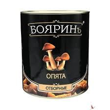 Грибы Опята Боярин мелкие 3100мл (вес 1800г)