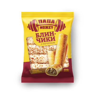Блинчики Папа Может с печенью 300г