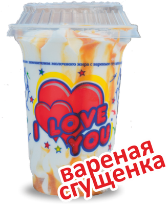 Мороженое НЧ пл.стакан I Love you сгущенка 12*180г (1041)
