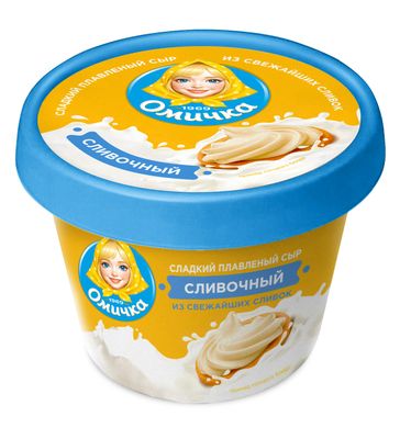 Сыр плавленый Омичка 230г Сыр плавленый Омичка 230г