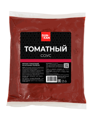 Соус DUNKAN Томатный кетчуп балк 1кг