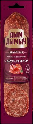 Колбаса с/к Дым Дымыч Коллекция С брусникой срез шт 0,2 кг