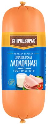 Колбаса вареная Стародворье Молочная полиамид вес