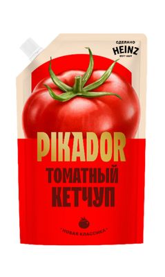Кетчуп томатныйPIKADOR Томатный Дой-пак, 300г