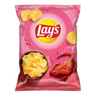 Чипсы Lays картоф. краб 25*70г