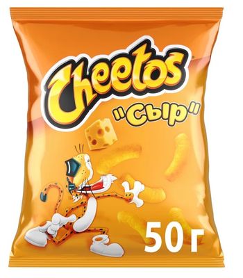 Кукурузные палочки CHEETOS вкус сыр 24*50г