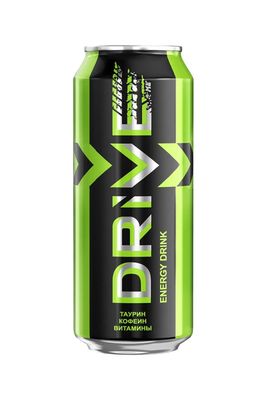 ТОП 100 Энергетический напиток DRIVE ME б/алк. газ.ж/б 12*0,449 л