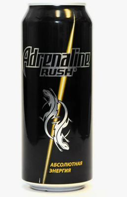 ТОП 100 Энергетический напиток ADRENAL RUSH газ.ж/б 0.33л