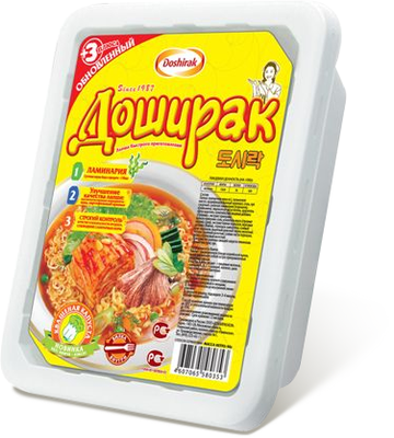 ТОП 100 Лапша Доширак Кимчи 90г ТОП 100 Лапша Доширак Кимчи 90г