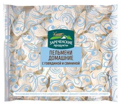 Пельмени Зареченские Домашние с говядиной и свининой 0,7 кг