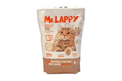 Наполнитель Тофу Mr.Lappy 6л.