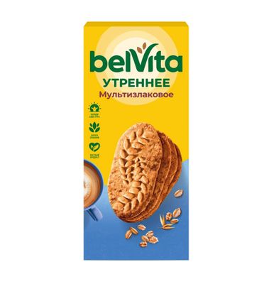 ТОП 100 Печенье Belvita утреннее витамин. со злак. хлопьями 20*225г