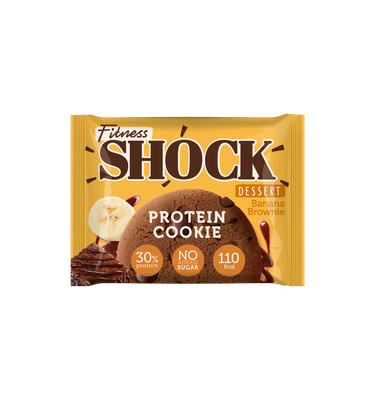 FitnesShock DESSERT Печенье Банановый брауни неглазированное 35 гр.