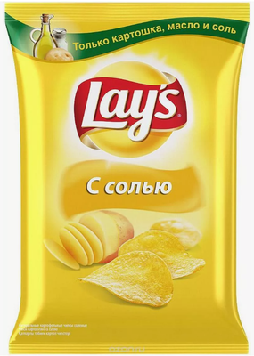 ТОП 100 Чипсы Lays картоф. с солью 70г