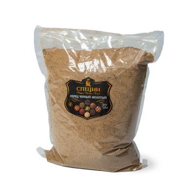 Перец черный молотый вес 1кг