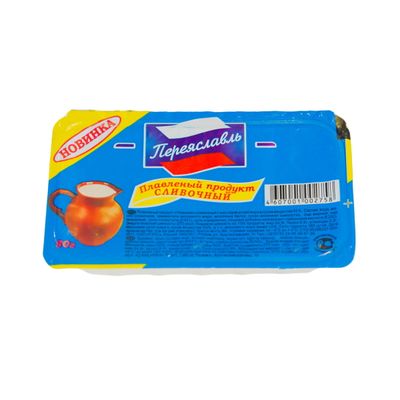 Продукт плавленый Рязань Сливочный 80г/12шт ванн