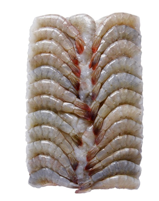 Креветка 21/25 б/г с/м, блок 1,8 кг, 1/6, шт