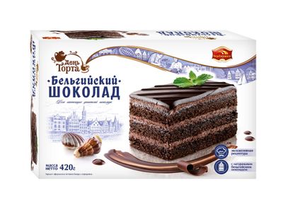Торт Черемушки Бельгийский шоколад 6*420г