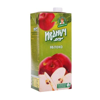 Нектар Иваныч Яблоко 0,95л/12 шт