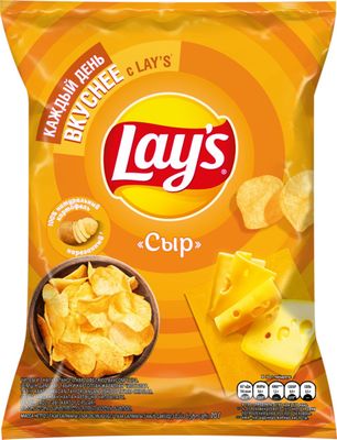 ТОП 100 Чипсы Lays картоф. со вкусом сыра 70г