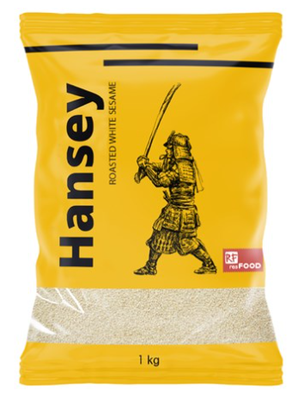 Кунжут Hansey белый очищенный жареный 1 кг