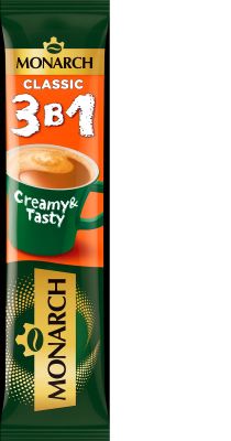 ТОП 100 Кофе Монарх Классик 3 в 1 растворимый 240*13,5г