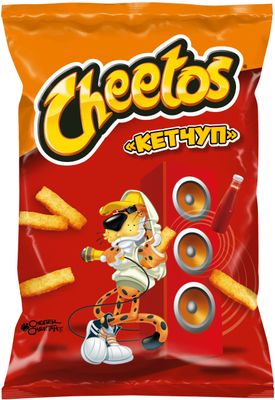 ТОП 100 Кукурузные палочки CHEETOS вкус КЕТЧУП 16*85г