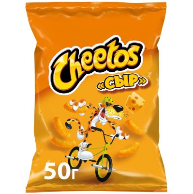 ТОП 100 Кукурузные палочки CHEETOS вкус сыр 24*50г