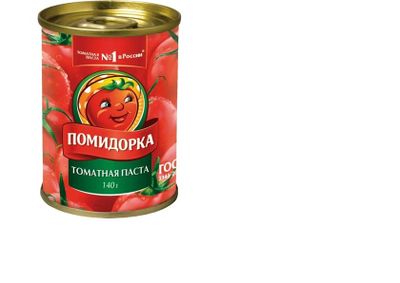 ТОП 100 Томатная паста Помидорка ж/б 15*140г