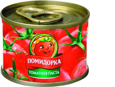 ТОП 100 Томатная паста Помидорка ж/б 30*70г