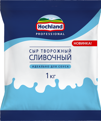 Сыр творожный Hochland Professional Сливочный, 1кг