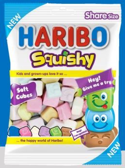 Жевательный мармелад HARIBO (Squishy) Кубики, 80г