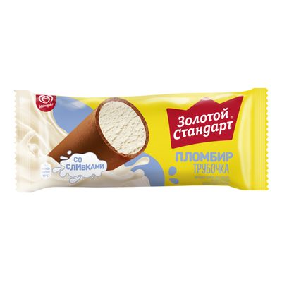 Мороженое ЮЛ трубочка пл-р ЗОЛОТОЙ СТАНДАРТ КЛАССИЧЕСКИЙ 24*74г